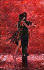Flamenco Dancer Canvas Paintings - Tango Romance